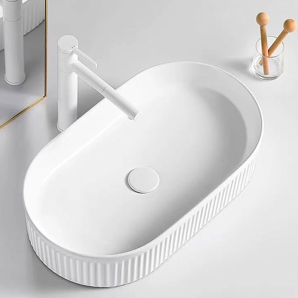 Раковина накладная RGW GS-80 80121080-01 белая купить в интернет-магазине Sanbest