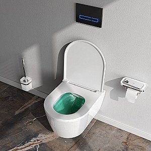 Унитаз подвесной AM.PM Func C8F1700SC белый, безободковый купить в интернет-магазине Sanbest