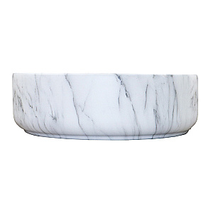 Раковина Azario 35 AZ-3134-M820 белый мрамор купить в интернет-магазине Sanbest