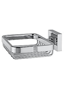 Мыльница с держателем WONZON & WOGHAND FLAT WW-9724 хром купить в интернет-магазине сантехники Sanbest