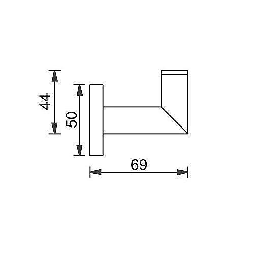 Крючок Aquanet 3682 купить в интернет-магазине сантехники Sanbest