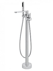 Смеситель для ванны напольного монтажа WONZON & WOGHAND STICK, Хром (WW-88649901-CR) купить в интернет-магазине сантехники Sanbest