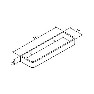 Полотенцедержатель Damixa Jupiter DA7734400 купить в интернет-магазине сантехники Sanbest