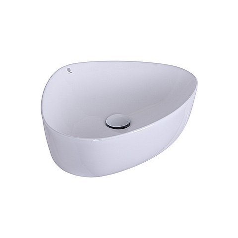 Раковина накладная Orange 50 B07-500W белая купить в интернет-магазине Sanbest