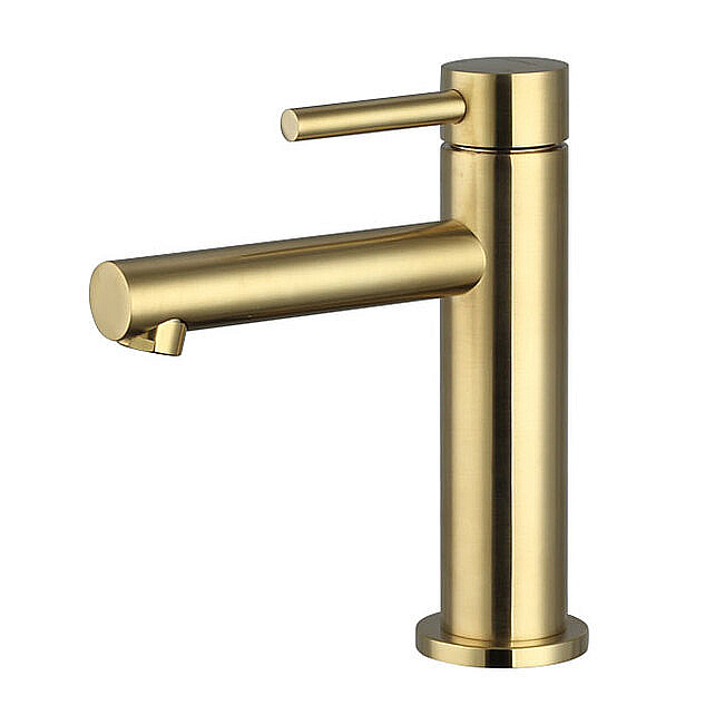 Cмеситель для раковины Caprigo DON 53-522-brg золото матовое купить в интернет-магазине сантехники Sanbest