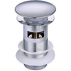 Донный клапан Aquatek AQ6001CR хром купить в интернет-магазине сантехники Sanbest