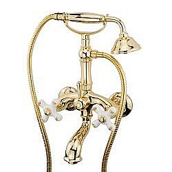 Смеситель для ванны Migliore Provance ML.PRO-8802 золото купить в интернет-магазине сантехники Sanbest