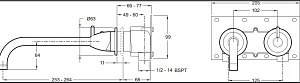 Встраиваемый смеситель Jacob Delafon ZEN E72216-CP купить в интернет-магазине сантехники Sanbest