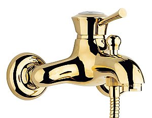 Смеситель для ванны и душа Cezares GIUBILEO-VM-03-24-золото купить в интернет-магазине сантехники Sanbest