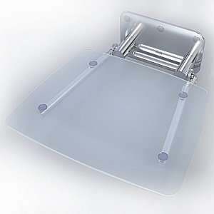 Сиденье для душа Black&White Accessories SN-0883C купить в интернет-магазине сантехники Sanbest