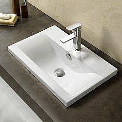 Раковина Melana S80 (9393) 9393 (S80)-805 белая купить в интернет-магазине Sanbest