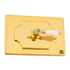 Кнопка для инсталляции Migliore Ottone Classic 20464 золото купить в интернет-магазине сантехники Sanbest