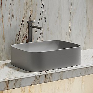 Раковина Ceramica Nova Element 50 CN6052MSG серая матовая купить в интернет-магазине Sanbest