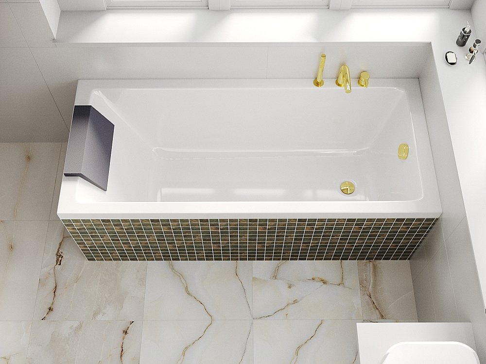 Ванна акриловая WhiteCross WAVE 160x70 белая купить в интернет-магазине Sanbest