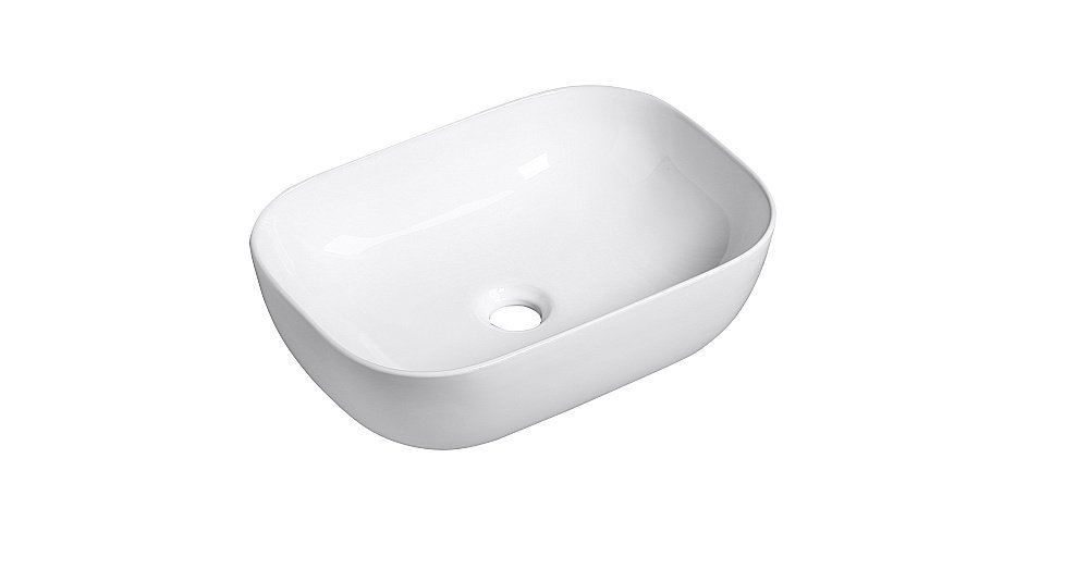 Раковина накладная CeruttiSpa 46 10441 белая купить в интернет-магазине Sanbest
