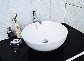 Раковина накладная Gid Esfera 43 N9003a 51103 белая купить в интернет-магазине Sanbest