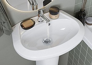 Смеситель для раковины Santek Нико WH5A02005C001 хром купить в интернет-магазине сантехники Sanbest