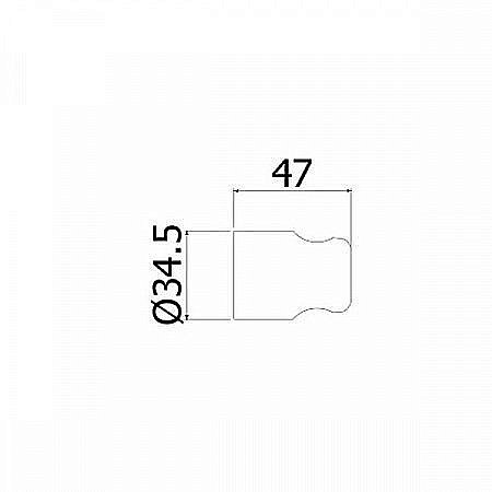 Держатель ручного душа Paffoni ZSUP010CR купить в интернет-магазине сантехники Sanbest