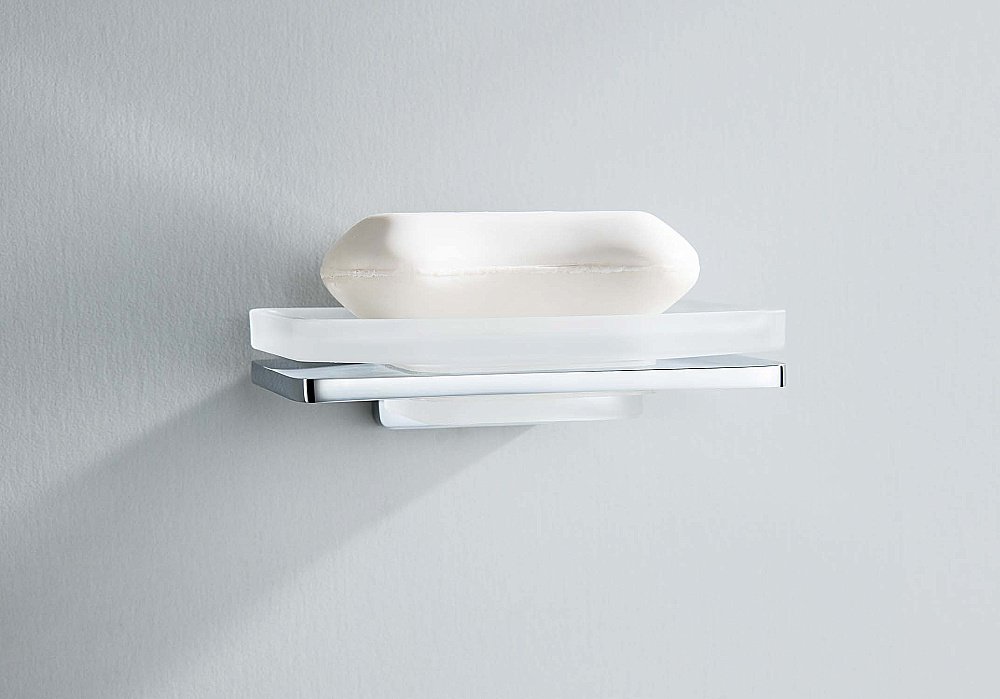 Мыльница Aquatek Либра AQ4303CR стекло матовое/хром купить в интернет-магазине сантехники Sanbest