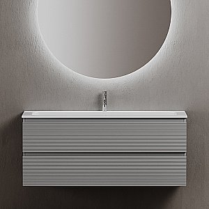 Тумба с раковиной Sancos Folk 120 FL120ES Ergraut soft для ванной в интернет-магазине Sanbest