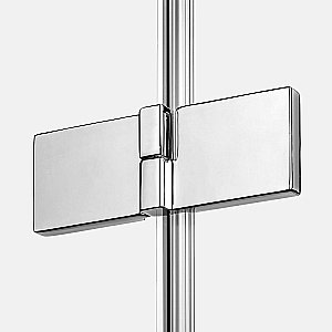 Душевой уголок NEW TRENDY AVEXA EXK-1520 90х80 стекло прозрачное/профиль хром купить в интернет-магазине Sanbest