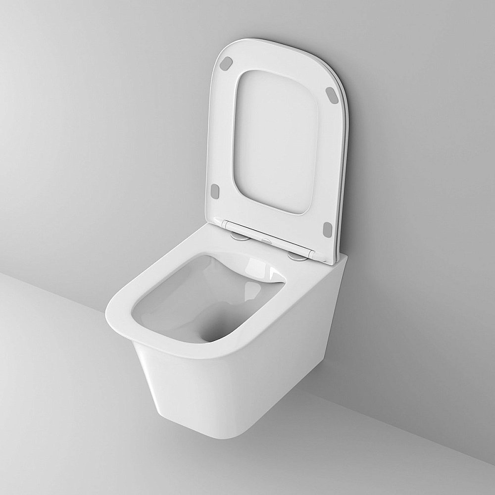 Унитаз подвесной Grossman Classic GR-4463S безободковый, с крышкой микролифт, белый купить в интернет-магазине Sanbest