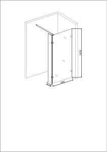 Душевое ограждение Niagara Nova NG-662-90 90х195 купить в интернет-магазине Sanbest