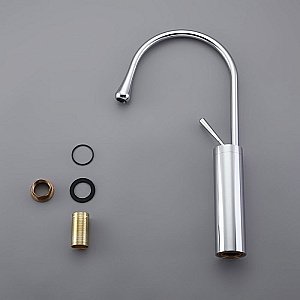 Смеситель для раковины Bronze de Luxe Scandi 9015C хром купить в интернет-магазине сантехники Sanbest