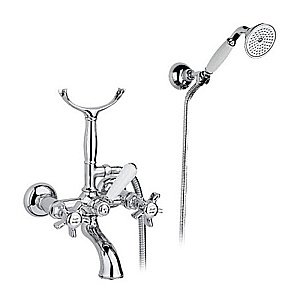 Смеситель для ванны Nicolazzi Dames Anglaises 1402CR18 хром купить в интернет-магазине сантехники Sanbest