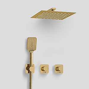 Душевая система WasserKRAFT Ems A7651.303.183.256.280.197.346 золото глянцевое купить в интернет-магазине сантехники Sanbest