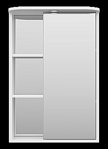 Зеркальный шкаф Misty Венера 55 П-Внр04055-01СвП белый купить в интернет-магазине сантехники Sanbest