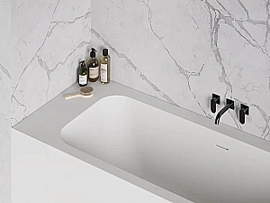 Ванна Salini ORLANDA S-stone 102027M 170x75 белая купить в интернет-магазине Sanbest