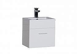 Тумба под раковину Aquanet Нота 50 лайт белая купить в интернет-магазине сантехники Sanbest