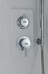 Душевая кабина Timo Standart T-5520 Г/М 85x120 стекло матовое/профиль хром купить в интернет-магазине Sanbest