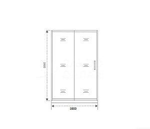 Душевая дверь Good Door Spirit WTW 100 СП00017 стекло прозрачное/профиль хром купить в интернет-магазине Sanbest