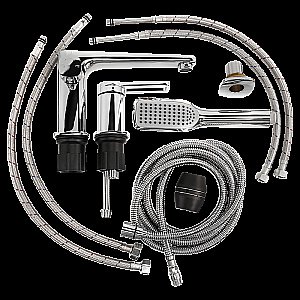 Смеситель для ванны Elghansa 2813878 хром купить в интернет-магазине сантехники Sanbest