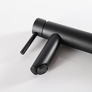 Смеситель для раковины Gid Berlin SS080-BM-K черный матовый купить в интернет-магазине сантехники Sanbest