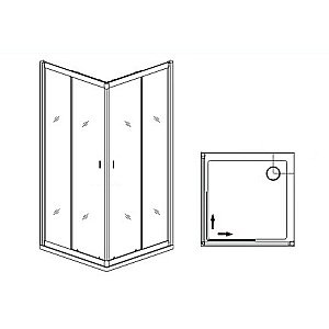 Душевая система RGW Shower Panels SP-6143-01 50140801-01 хром купить в интернет-магазине сантехники Sanbest