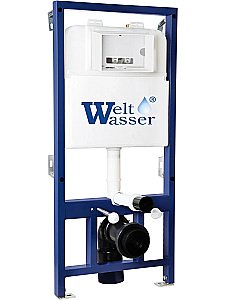 Унитаз подвесной WeltWasser WW MERZBACH 10000014134 с крышкой микролифт, безободковый, смыв торнадо, в комплекте с инсталяцией, черный матовый купить в интернет-магазине Sanbest