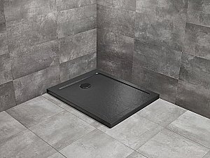 Душевой поддон Radaway Doros F 100x80 SDRF1080-01-54S черный купить в интернет-магазине Sanbest