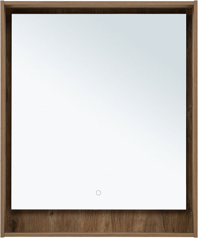 Зеркало Aquanet Милан 336399 70 дуб рустикальный в ванную от интернет-магазине сантехники Sanbest