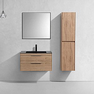 Тумба с раковиной Vincea Chiara 2D 800 N.Oak для ванной в интернет-магазине Sanbest