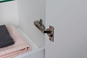 Шкаф-пенал Aquanet Арт 35 маренго для ванной в интернет-магазине сантехники Sanbest