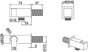 Душевой гарнитур Allen Brau Infinity 5.21021-00 купить в интернет-магазине сантехники Sanbest