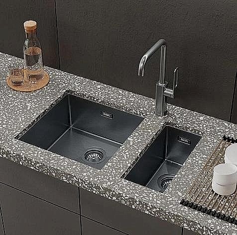 Кухонная мойка Iddis Edifice EDI21G0i77 графитовый купить в интернет-магазине сантехники Sanbest