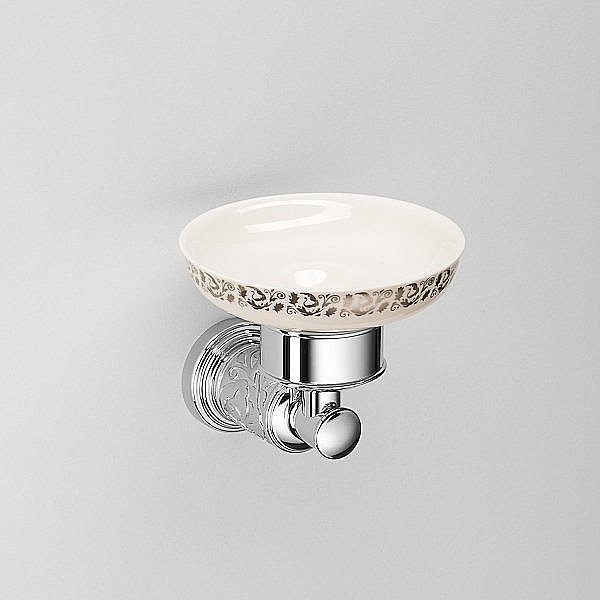 Мыльница Schein Carving 7065004 хром купить в интернет-магазине сантехники Sanbest