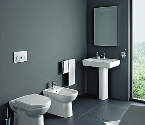 Раковина с пьедесталом Laufen Pro 8.1395.6 8.1995.0 белая купить в интернет-магазине Sanbest