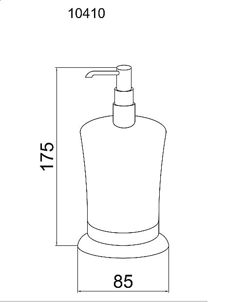 Диспенсер Boheme Imperiale 10410 купить в интернет-магазине сантехники Sanbest
