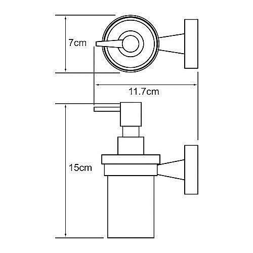 Диспенсер настенный WasserKRAFT Isen К-4099 купить в интернет-магазине сантехники Sanbest