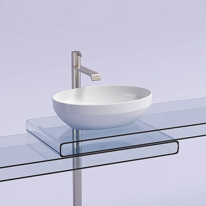 Раковина Ceramica Nova Element 50 CN6056 белая купить в интернет-магазине Sanbest